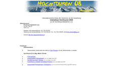 Desktop Screenshot of hochtouren08.plundrak.at